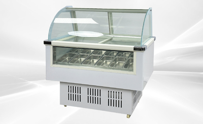 12 Pan Ice Cream Gelato Display Dipping Cabinet Freezer Rental for rent in Haskell, TX