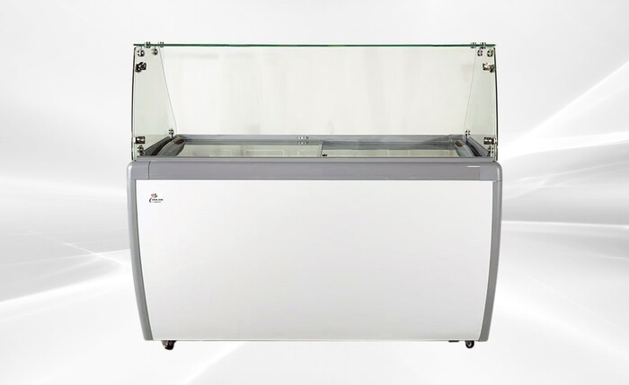 60 Inch Dipping Cabinet With Flat Glass Sneeze Guard Freezer Rental for rent in Sunset, UT