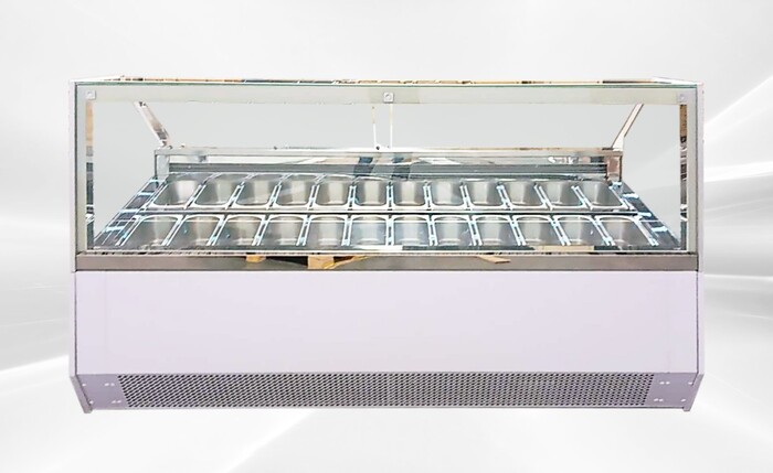 Gelato Dipping Cabinet 88 Inches 24 Pan Freezer Rental for rent in Loop, TX