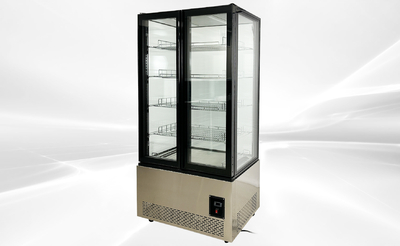 4 Sided Glass Standing Gelato Freezer Display Rental for rent in Anna, TX