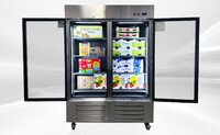 2glass Door Stainless Steel Commercial Freezer Rental for rent in Pendleton, IN