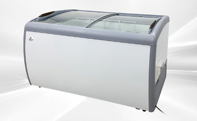 60 Inch Curved Lid Chest Glass Freezer Rental for rent in Juarez, TX