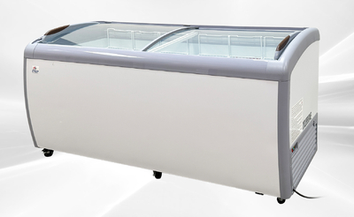 72 Inch Curved Lid Chest Glass Freezer Rental for rent in Ellinger, TX