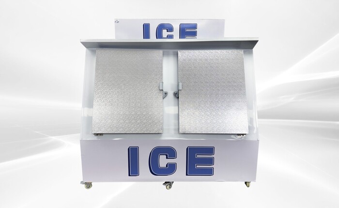 Ice Merchandiser Two Door Ice Storage 200 Bags Freezer Rental for rent in Gustine, TX