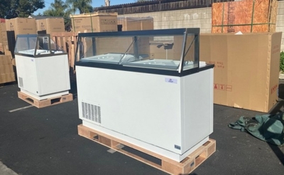68 Inch Popsicle Display Cabinet Freezer Dpc Rental for rent in Cuney, TX