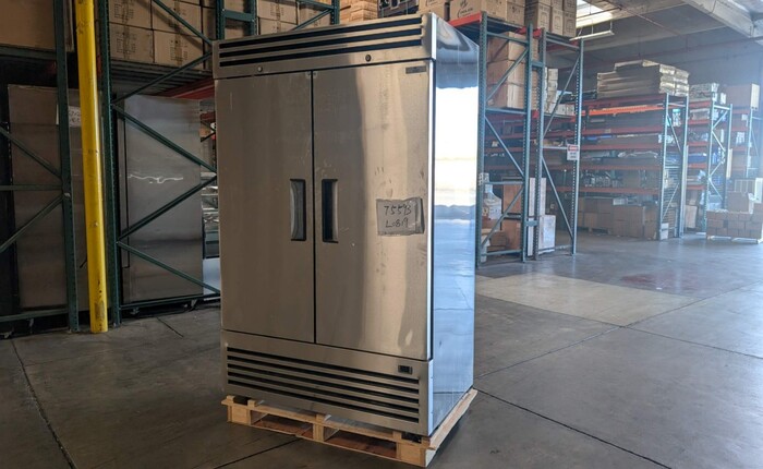 Reach In Two Door Freezer SS interior Rental for rent in Pinecraft, FL