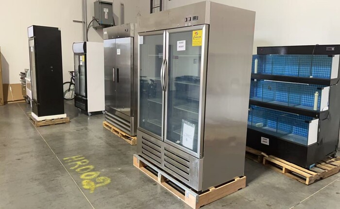 2Glass Door Stainless Steel Freezer Rental for rent in Point, TX