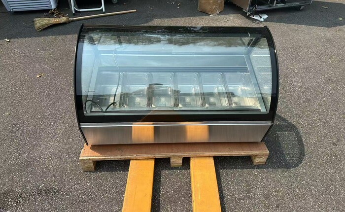 Gelato Dipping Freezer Ice Cream Cabinet Rental for rent in Simms, OK