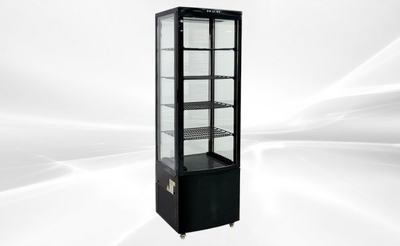 Merchandiser Bakery Case 68 Inch Refrigerator Black Rental for rent in Devon, KS