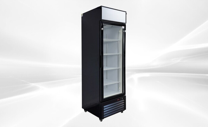 One Glass Door Refrigerated Display Cooler Refrigerator Rental for rent in Poth, TX