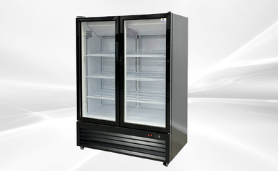 48 Inch Two Glass Door Refrigerated Display Cooler Refrigerator Rental for rent in Sutherland, UT