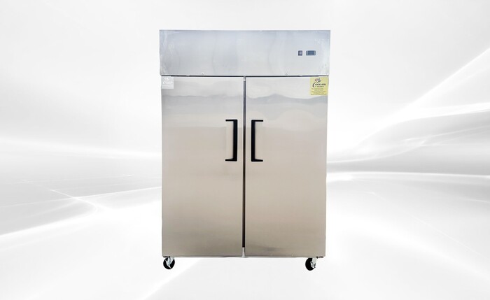 Stainless Steel Two Door Top Mount Reach In Refrigerator Rental for rent in Mathis, TX