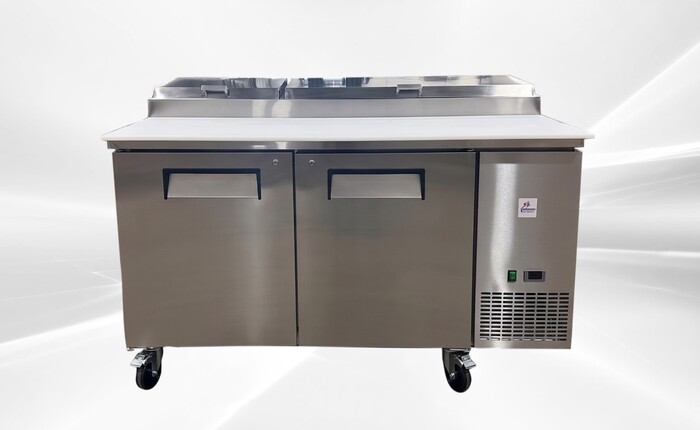 2 Solid Doors Pizza Prep Table Stainless Refrigerator Rental for rent in Haskell, TX