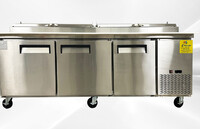 Pizza Prep Table Stainless 3 Doors Refrigerator Rental for rent in Utopia, TX