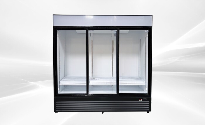 78 Inch Three Sliding Door Upright Cooler Refrigerator Rental for rent in Poth, TX