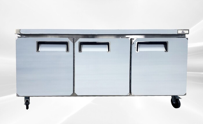 72 Inch Undercounter 3 Solid Doors Refrigerator Rental for rent in Hooks, TX