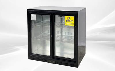 Merchandiser Beverage Back Bar Cooler Slide Door Refrigerator Rental