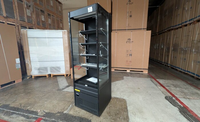 27 in Vertical Open Air Cooler Display Rental for rent in Exeter, IL