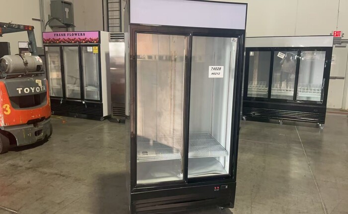 44 ins Double Sliding Door Upright Cooler Rental for rent in Markham, TX